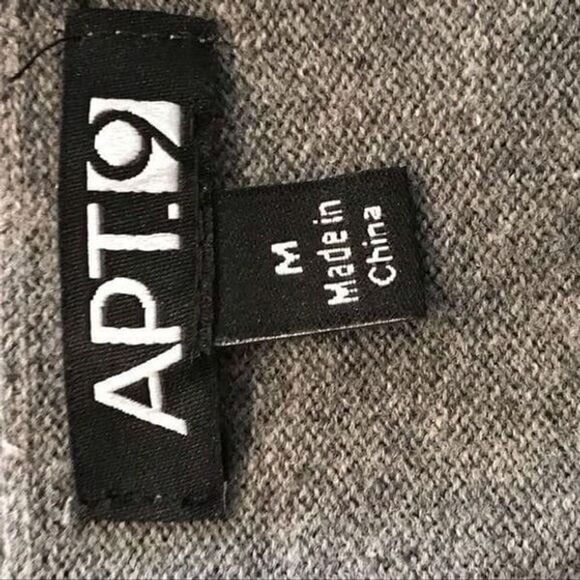 Apt 9 Sequin Short Sleeve Gray Cardigan - Picture 7 of 13